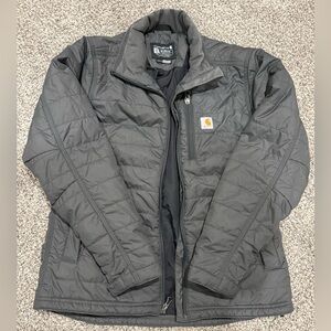 Carhartt Women's Dark Gray Quilted Utility Jacket